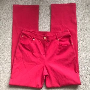 St. John Yellow Label ‘Marie’ Straight Leg Pants